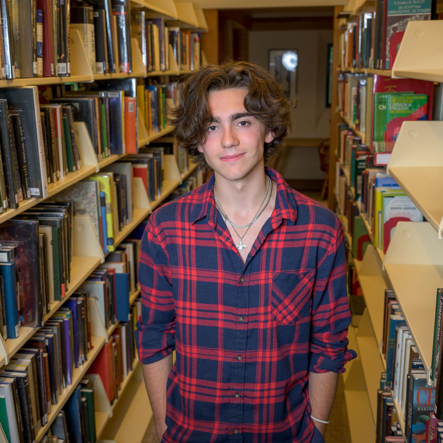 Matthew Letourneau '23 library