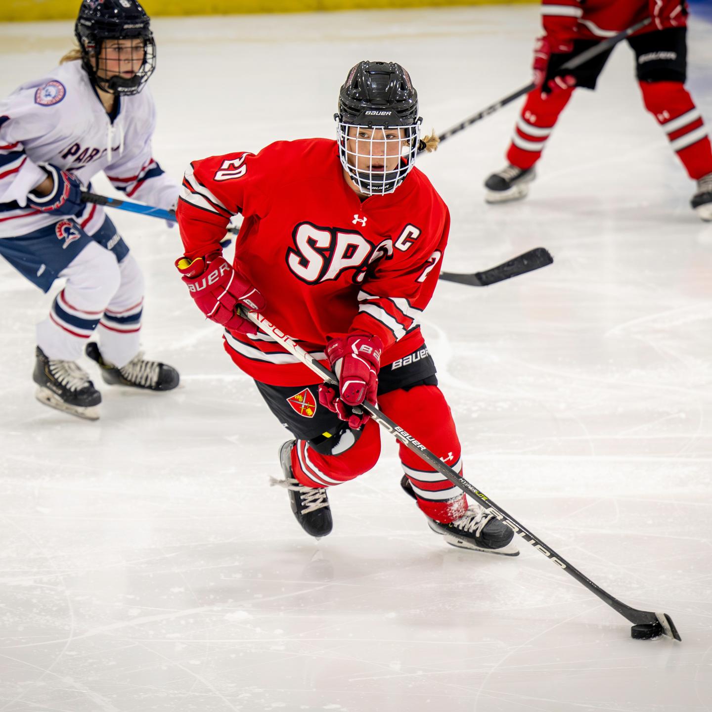 Cami Bell during game against Lawrence Academy