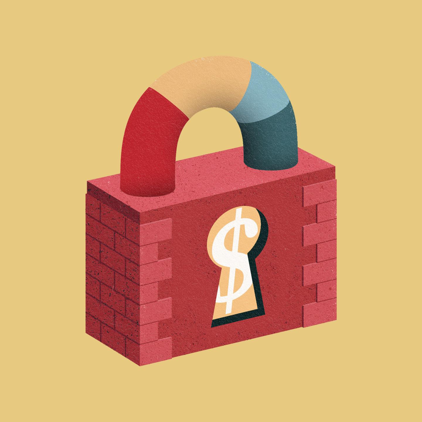 Endowment lockbox illustration