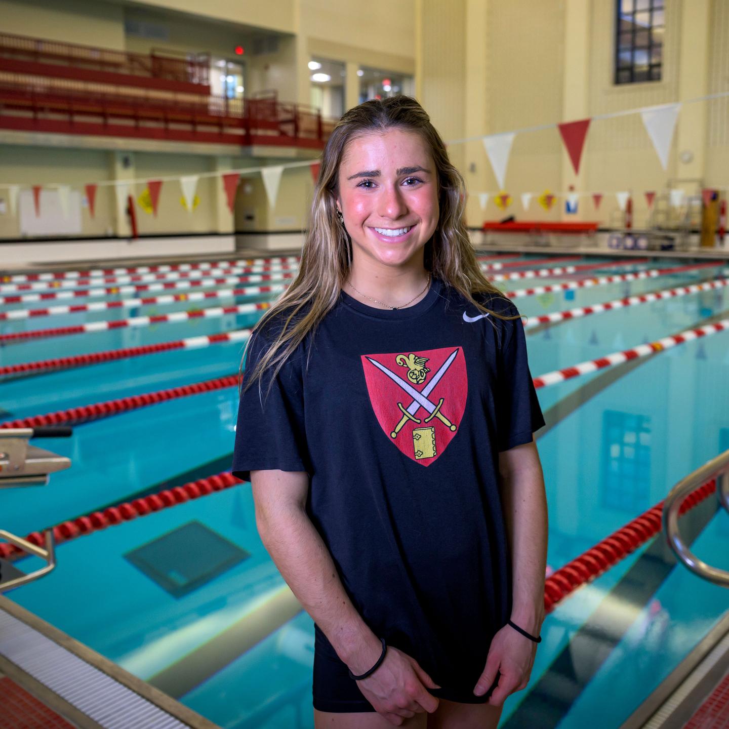 Milly Kirkman at the Ma Pool