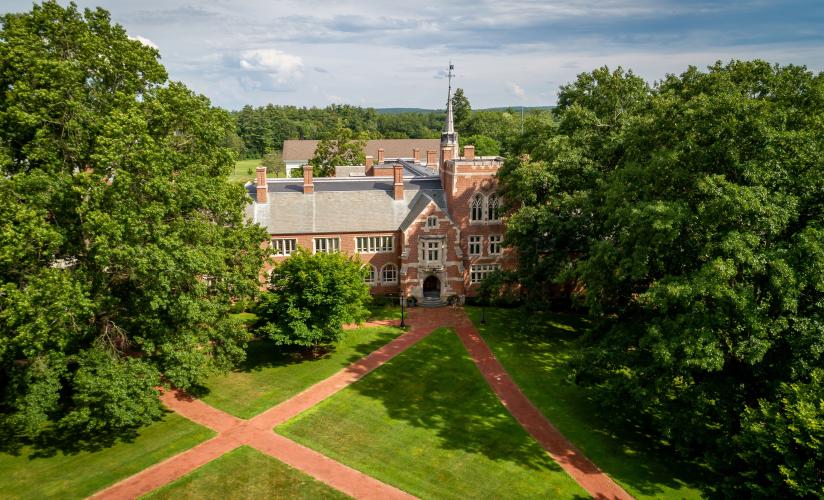 Aerial of Schoolhouse