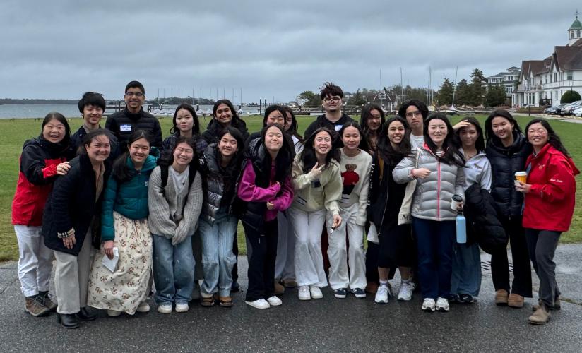 SPS Students at AAFC Conference at Tabor Academy in 2025