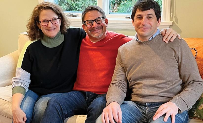 Lauri '83, David '85, and Josh '87 Hornik