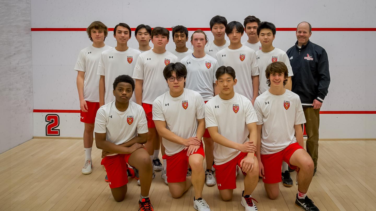 Boys JV Squash Team 2021-22