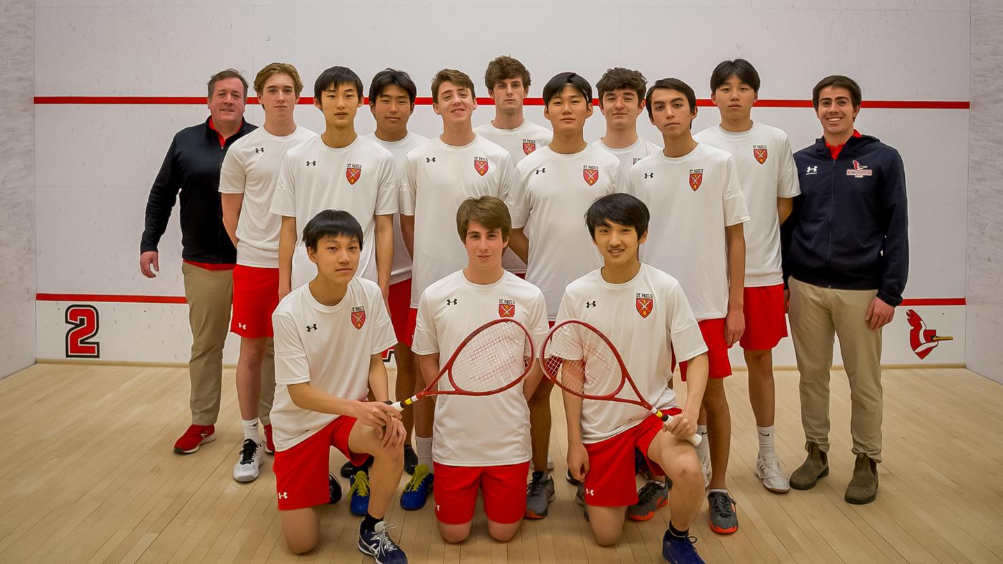 Boys Varsity Squash Team 2021-22