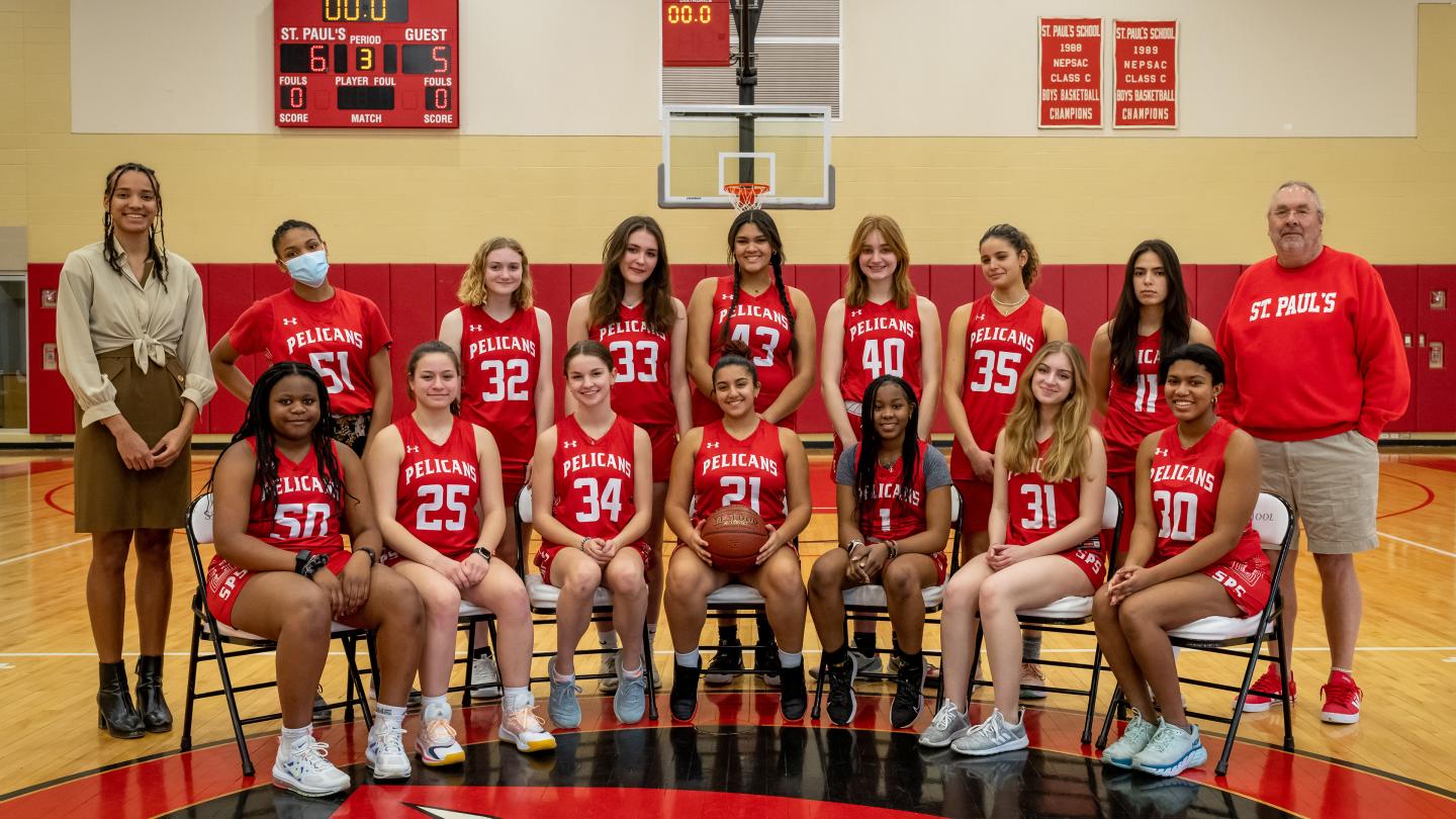 Girls JV Basketball Team 2021-22