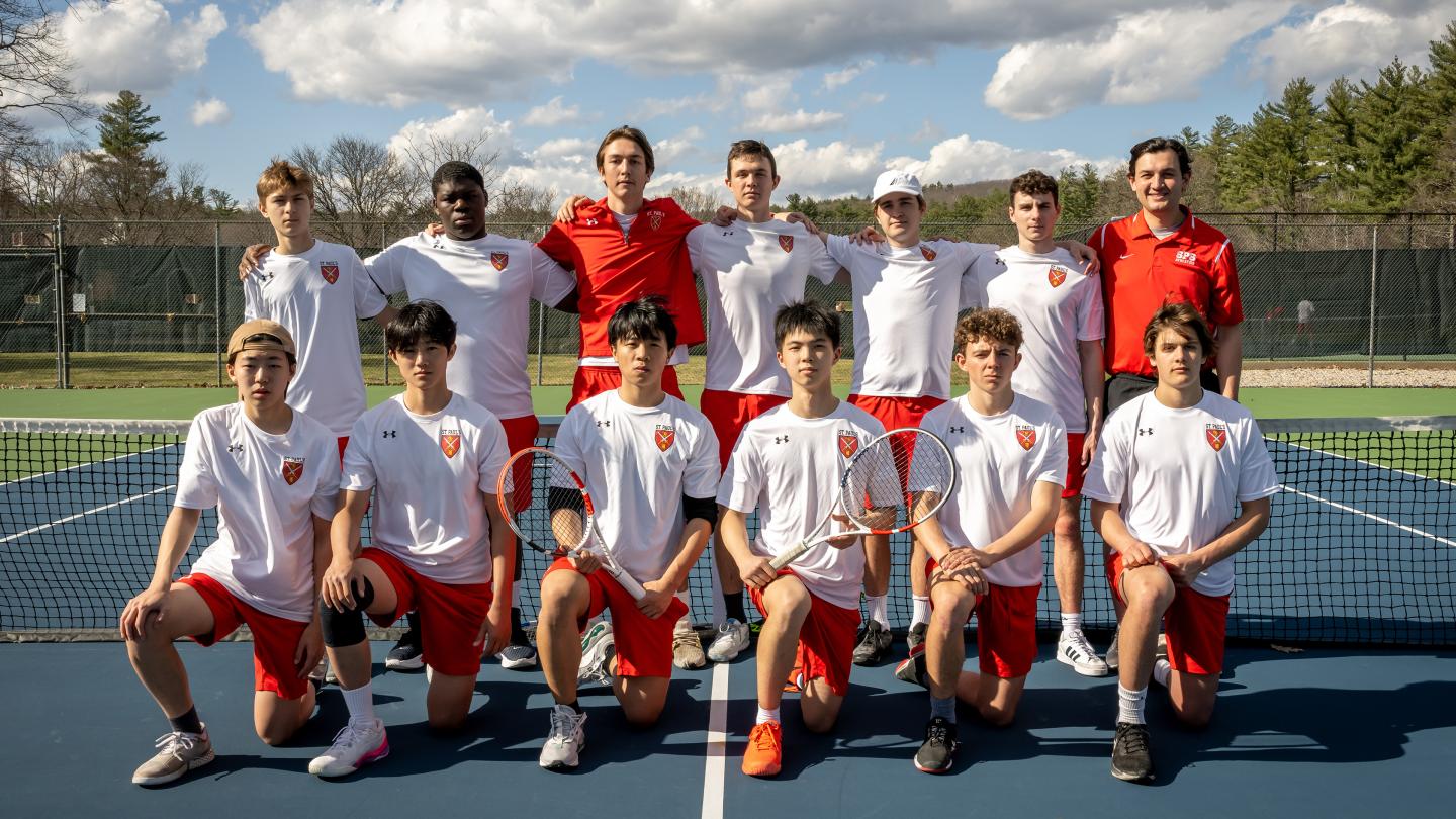 Boys JV Tennis Team 2021-22