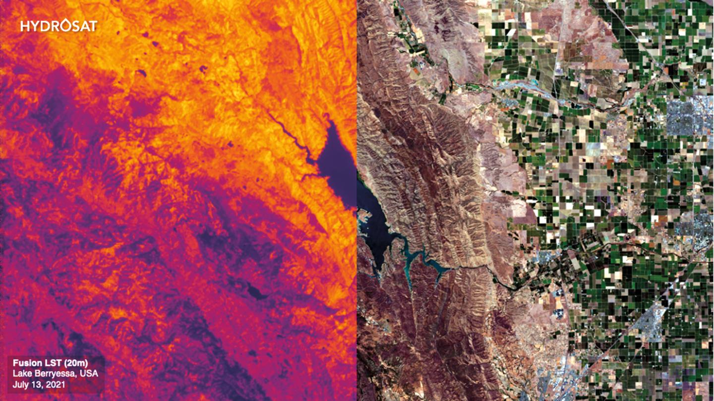 Thermal Fusion of Lake Berryessa