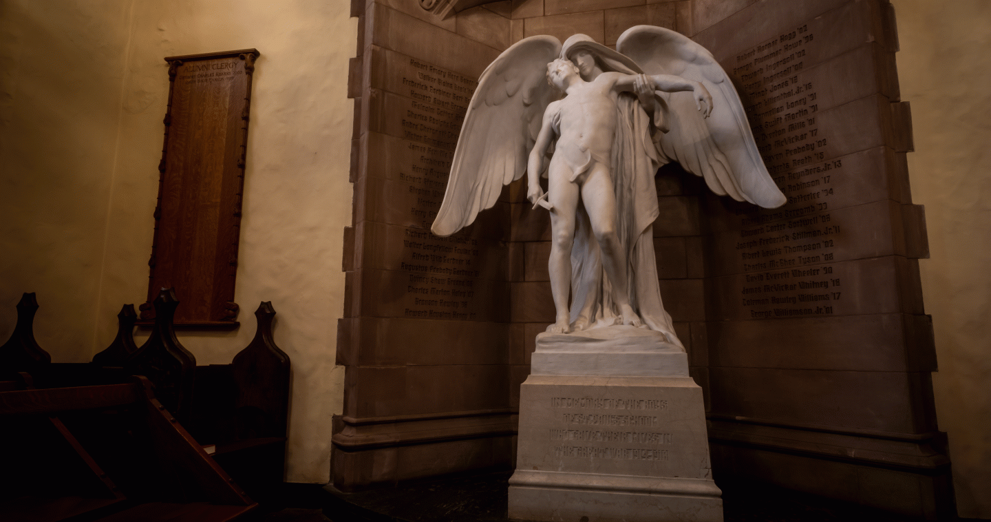 Daniel Chester French statue new chapel