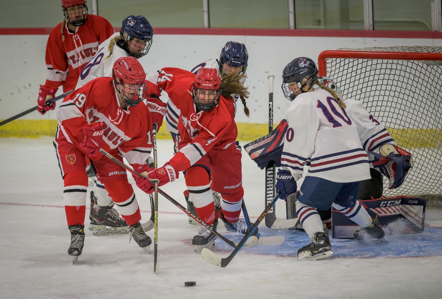 Girls Varsity Hockey game