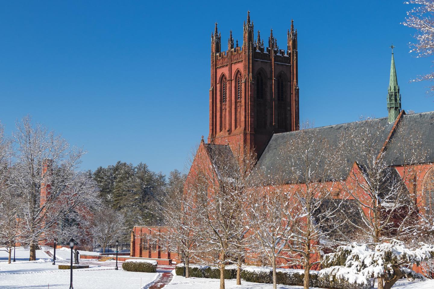 Chapel in winter