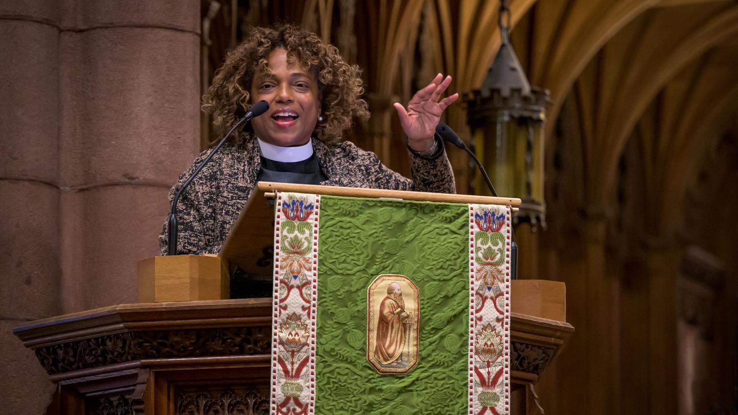 Rev. Melanie Mullen at MLK Chapel 2023