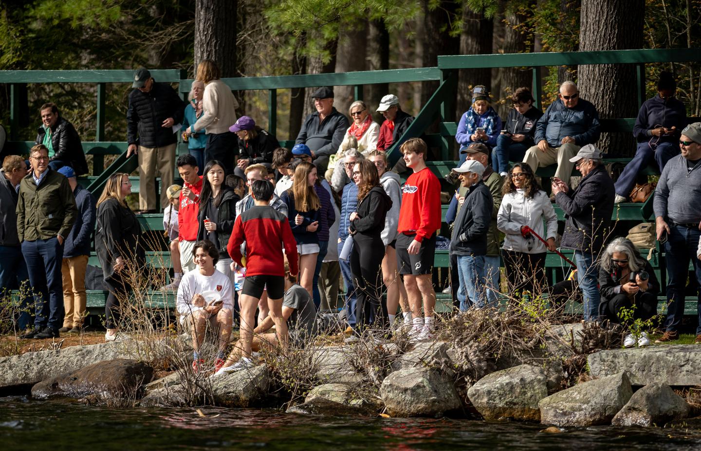 Crew 2022 spectators
