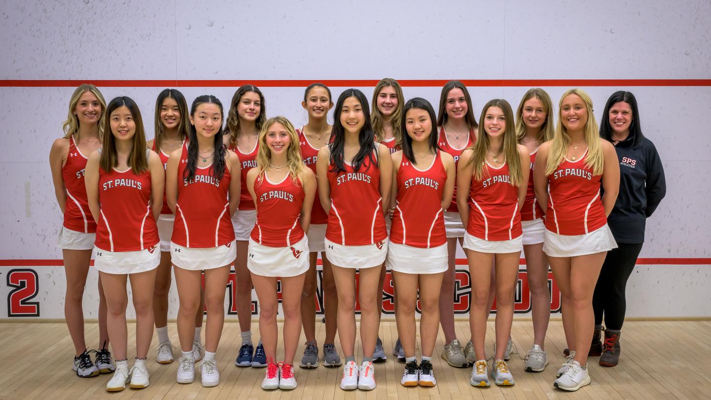 Girls JV Squash Team Photo 2022-23