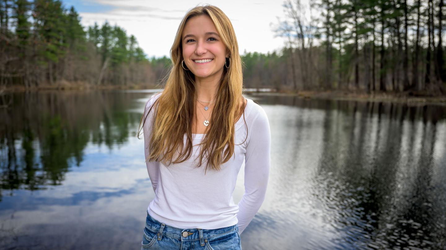 Annabella Bernhardt '24, junior co-head of Eco-Action