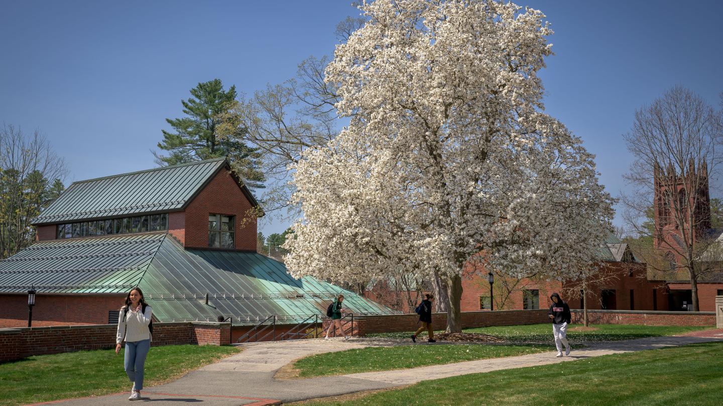 Campus in Spring