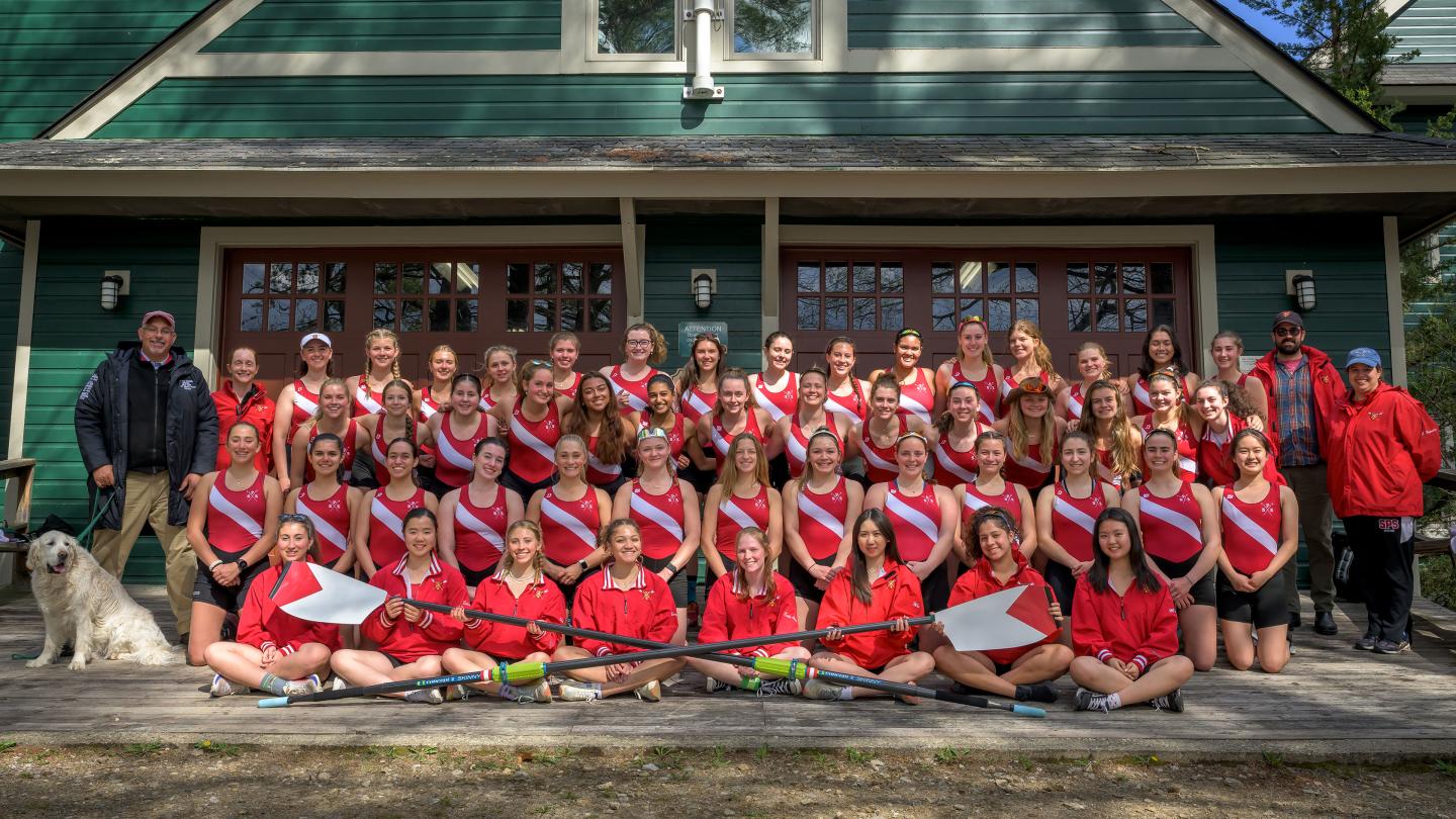 Girls Crew Team Photo 2023