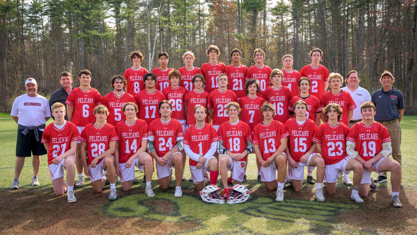 Boys Varsity Lacrosse Team Photo 2023