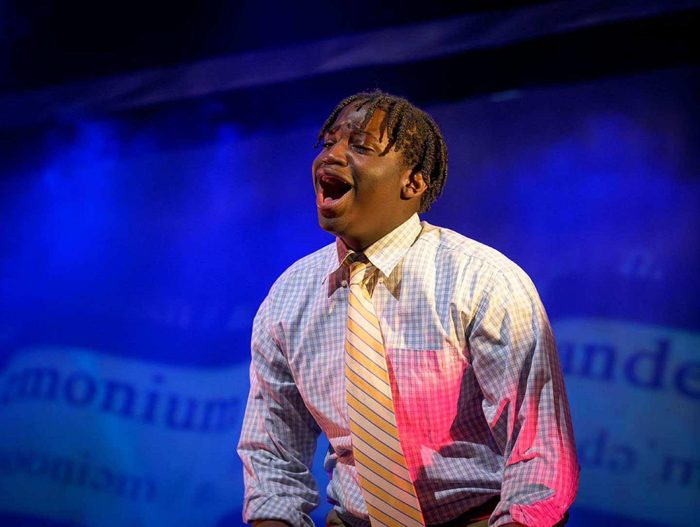 Darnell Johnson in Putnam County Spelling Bee