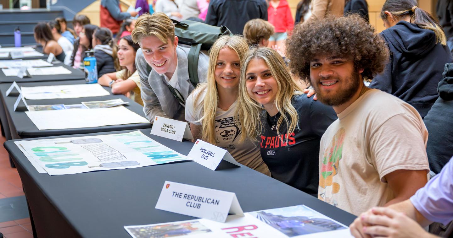 Student Expo at Family Weekend 2023