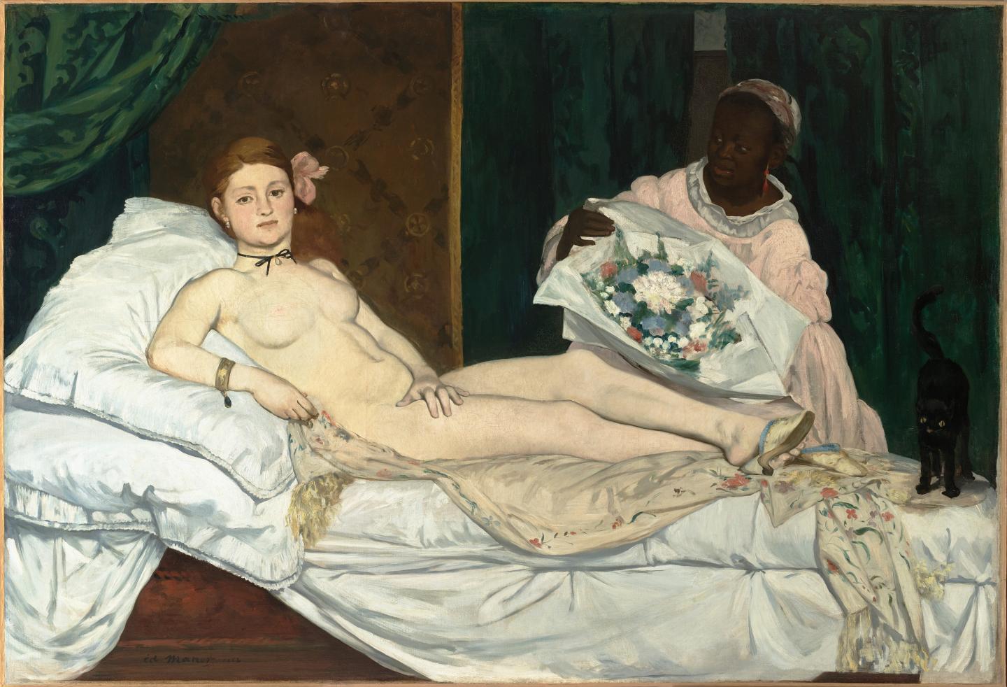 Edouard Manet's painting "Olympia"