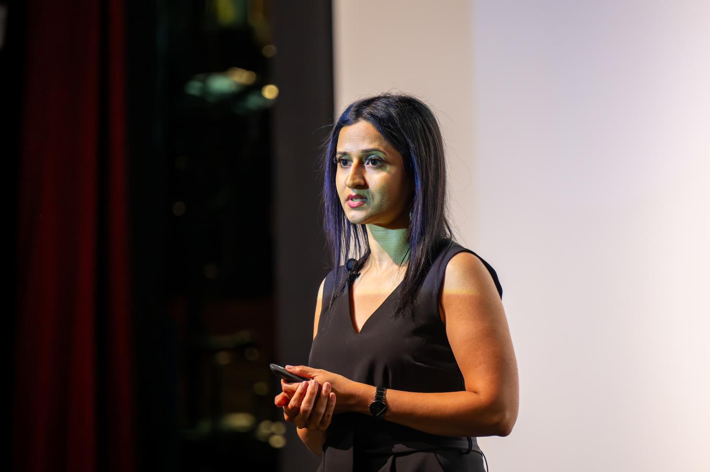 Dr. Nidhi Gupta explained the importance of making connections during her LinC Day Keynote