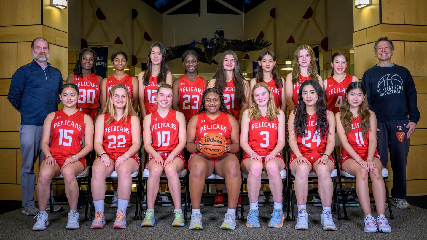 Girls JV Basketball Team Photo 2023-24