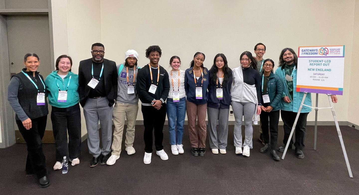 Students and faculty at NAIS Students of Color Conference