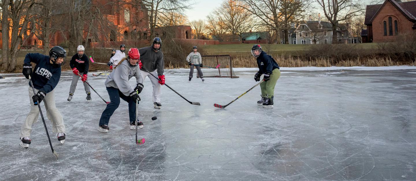 GJVH Practice on Pond
