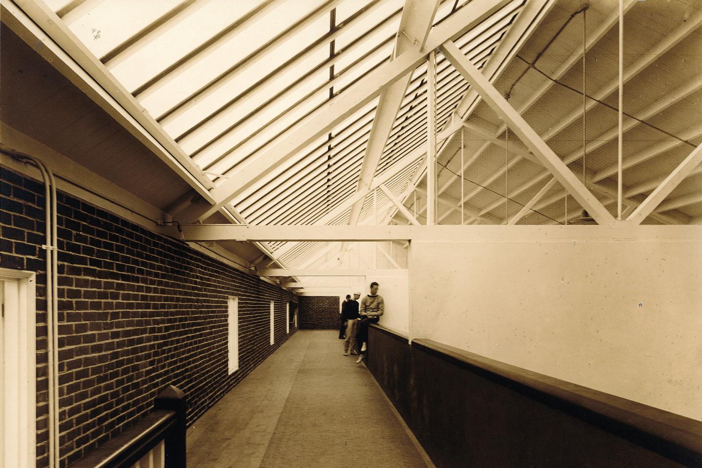 Balcony of the Squash-Racquet Courts of 1915