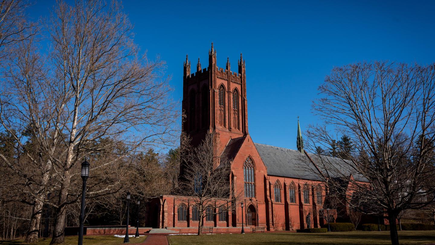 The Chapel of St. Peter and St. Paul in early spring.