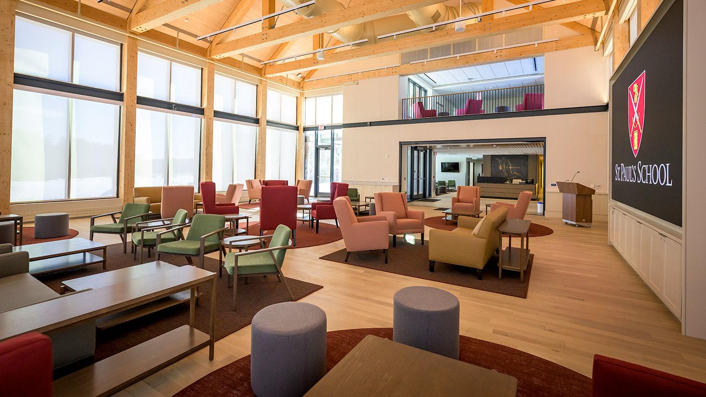 FFAC Multipurpose community gathering room, west view