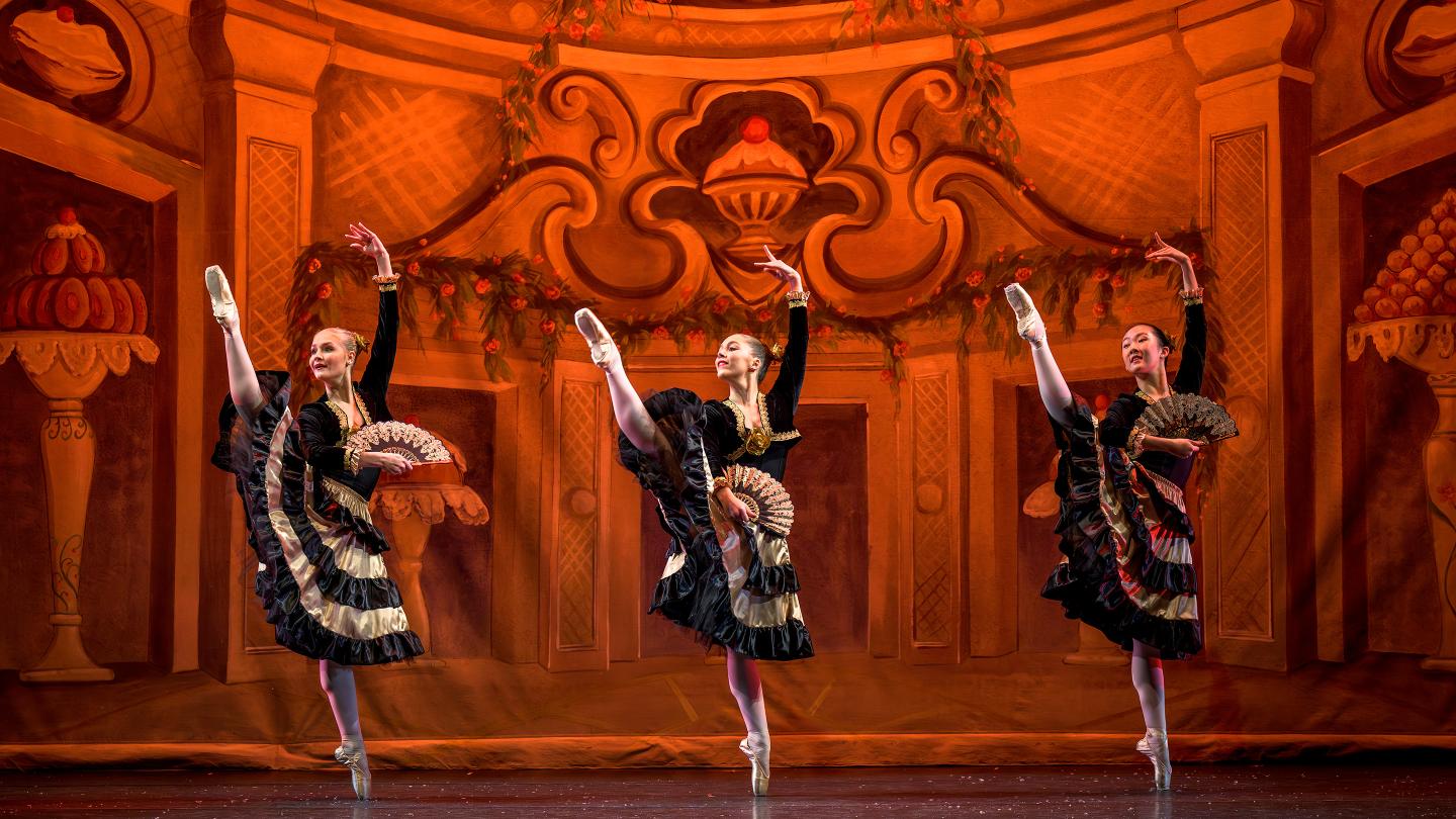 Scene from the performance of The Nutcracker in 2024