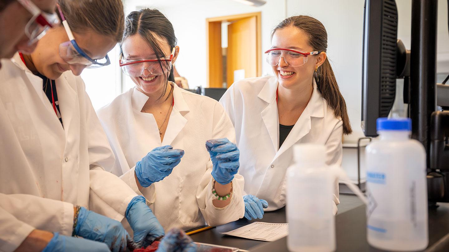 students in ASP exercise physiology class 2025