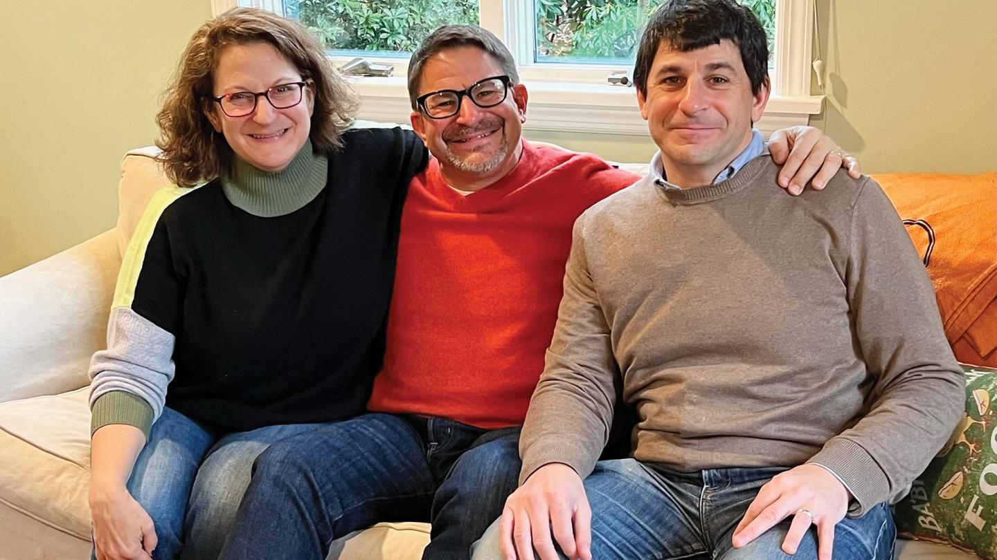 Lauri '83, David '85, and Josh '87 Hornik