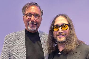Dan Barbiero '62 with Sean Lennon