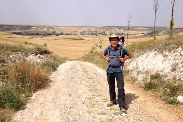 David Atkinson on the Camino de Santiago
